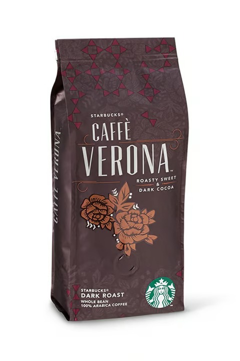 دانه قهوه استارباکس Caffè Verona کافه ورونا 250 گرمی