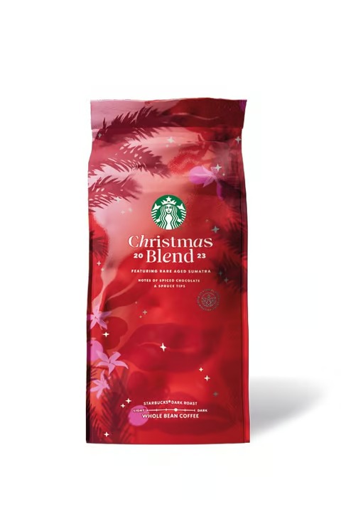 دانه قهوه استارباکس Christmas Blend 2023 (لیمیتد ادیشن) 250 گرمی