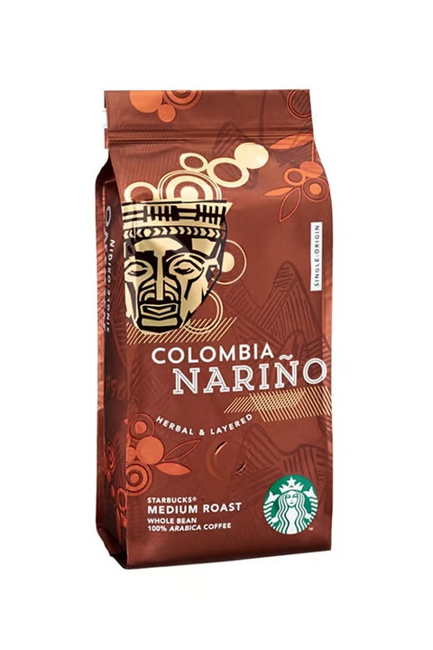 دانه قهوه استارباکس Colombia Nariño کلمبیا نارینو 250 گرمی