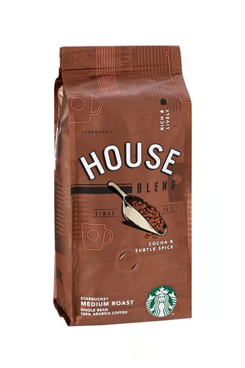 دانه قهوه استارباکس House Blend هوس بلند ۲۵۰ گرمی