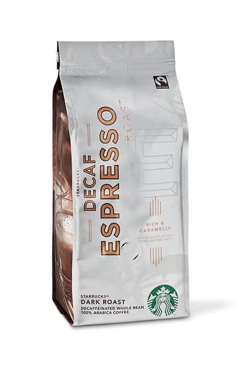 دانه قهوه استارباکس Espresso Decaf بسته ۲۵۰ گرمی