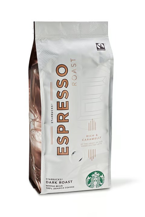 دانه قهوه استارباکس Dark Roast Espersso دارک روست اسپرسو 250 گرمی