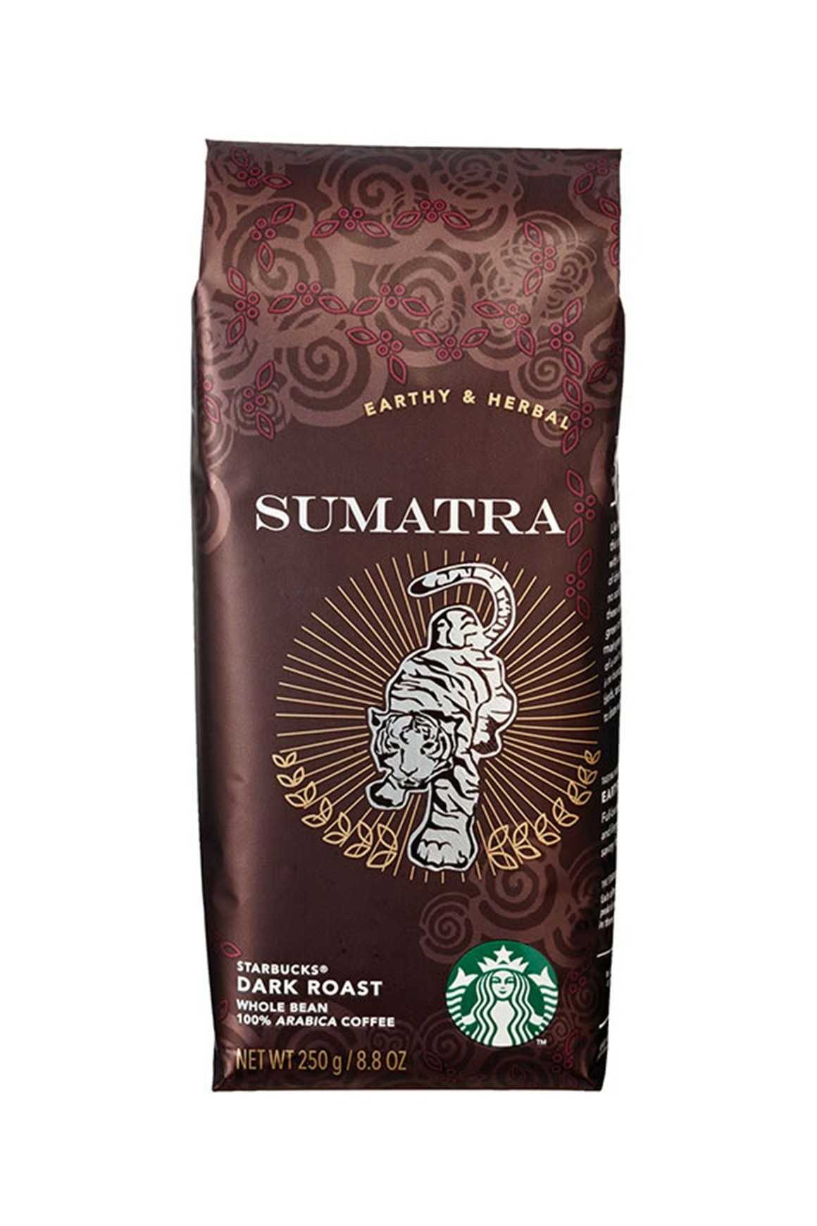 دانه قهوه استارباکس SUMATRA سوماترا 250 گرمی